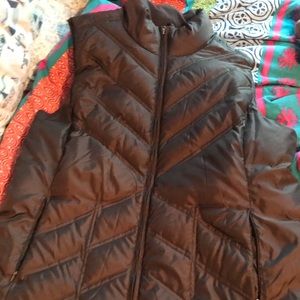 Eddie Bauer Puffy Brown Vest